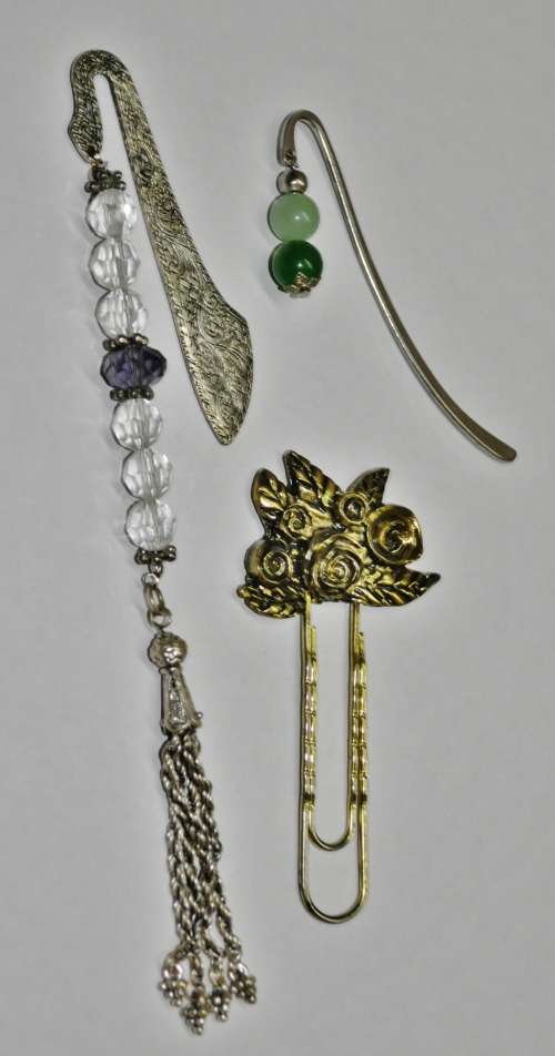 Lot of 3 Vintage Bookmarks