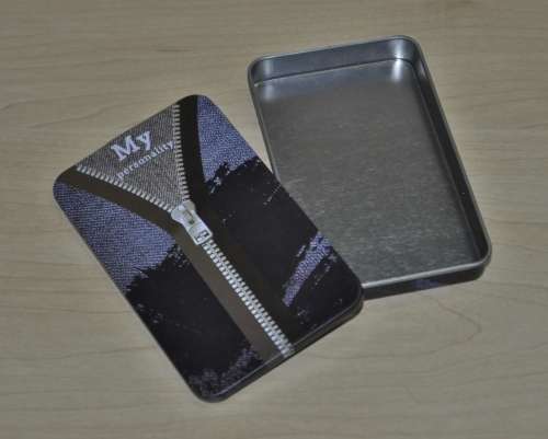 Collectible, Contemporary Small My Personality General Storage Tin