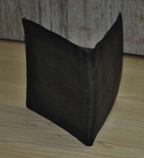 Vintage Authentic Cartier Black Leather Men`s Wallet