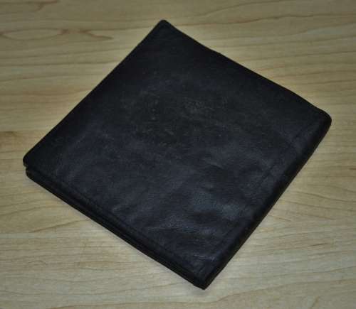 Vintage Authentic Cartier Black Leather Men`s Wallet