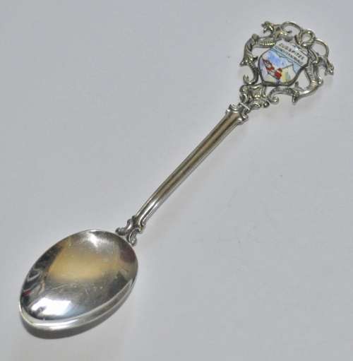 Lot of Four Sterling Silver Souvenir spoons