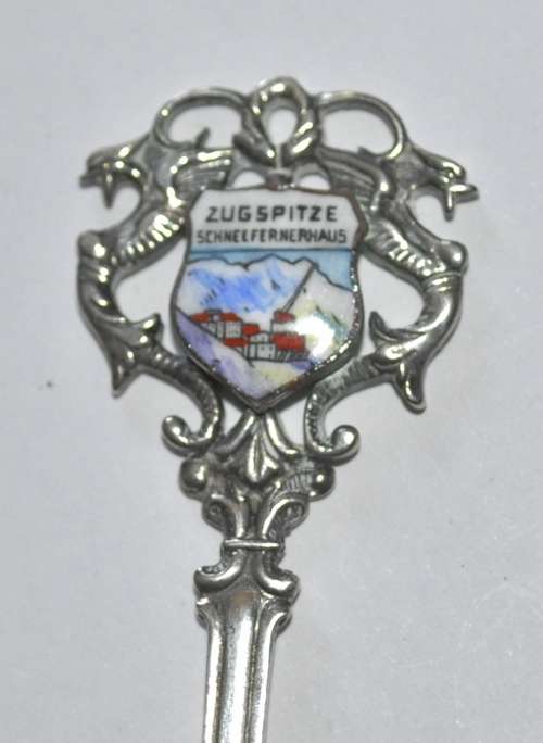 Lot of Four Sterling Silver Souvenir spoons