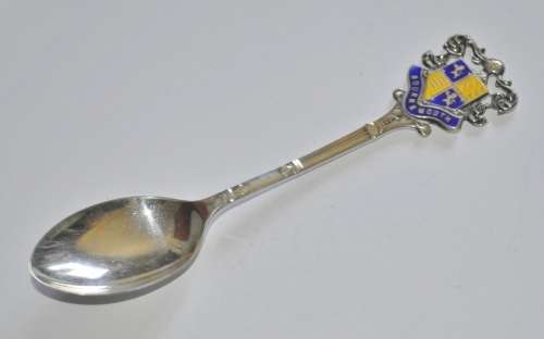 Lot of Four Sterling Silver Souvenir spoons