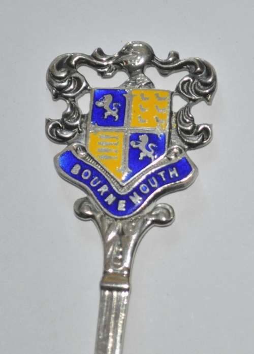 Lot of Four Sterling Silver Souvenir spoons