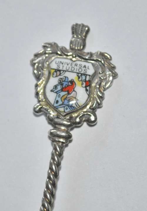 Lot of Four Sterling Silver Souvenir spoons