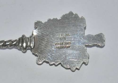 Lot of Four Sterling Silver Souvenir spoons