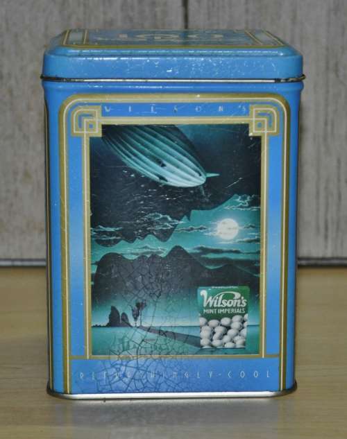 Vintage, Collectible Wilson Rowntree Mint Imperials 100 Year Anniversary Tin