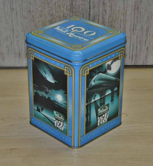 Vintage, Collectible Wilson Rowntree Mint Imperials 100 Year Anniversary Tin