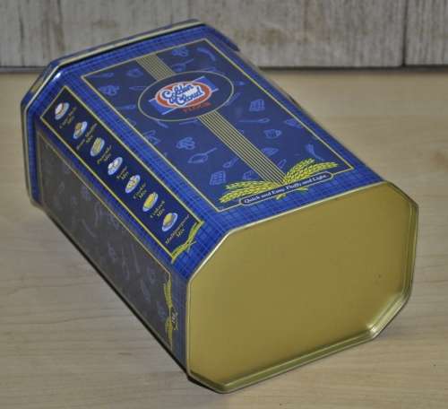 Contemporary, Collectible Golden Cloud Flour Tin