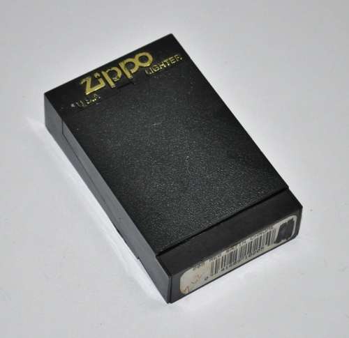Vintage Satin Chrome Zippo Lighter in Original Packaging (2000 XVI) - Made in the USA