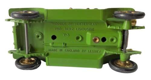 Collectible Matchbox Models of Yesteryear 1910 Benz Limousine  Made in England.