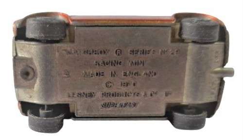 Collectible Matchbox Racing Mini series number 29  ©1970