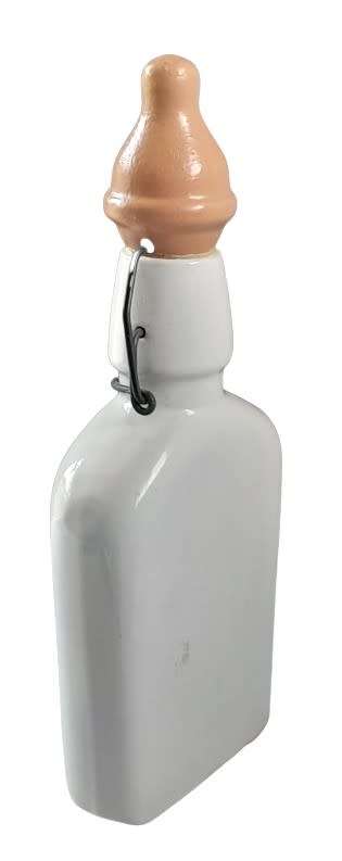 Vintage Ceramic Novelty Scotch Flask - I am a scotch baby