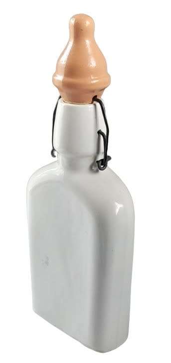 Vintage Ceramic Novelty Scotch Flask - I am a scotch baby