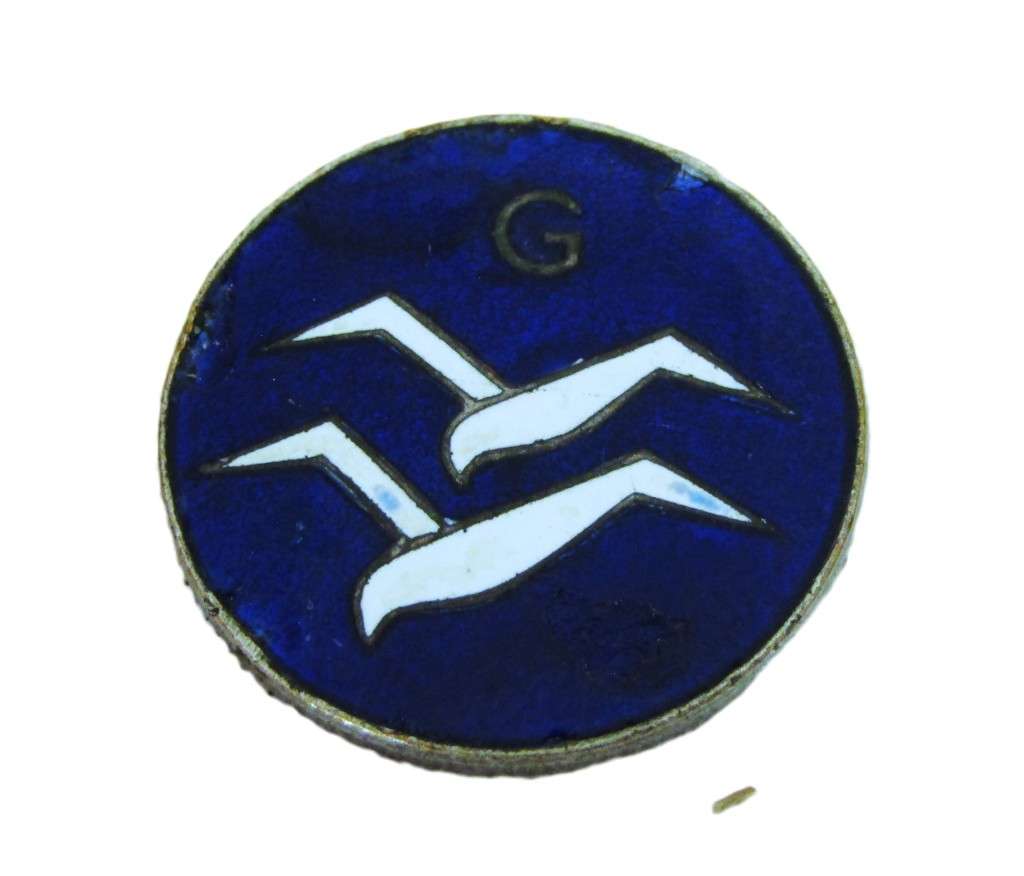 Early Post WW2 Combined Cadet Force RAF Gliders Proficiency Badge
