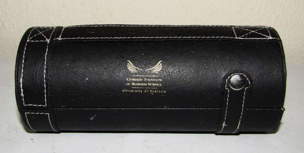 Vintage Whiskey Hipflask Travel Set in Case