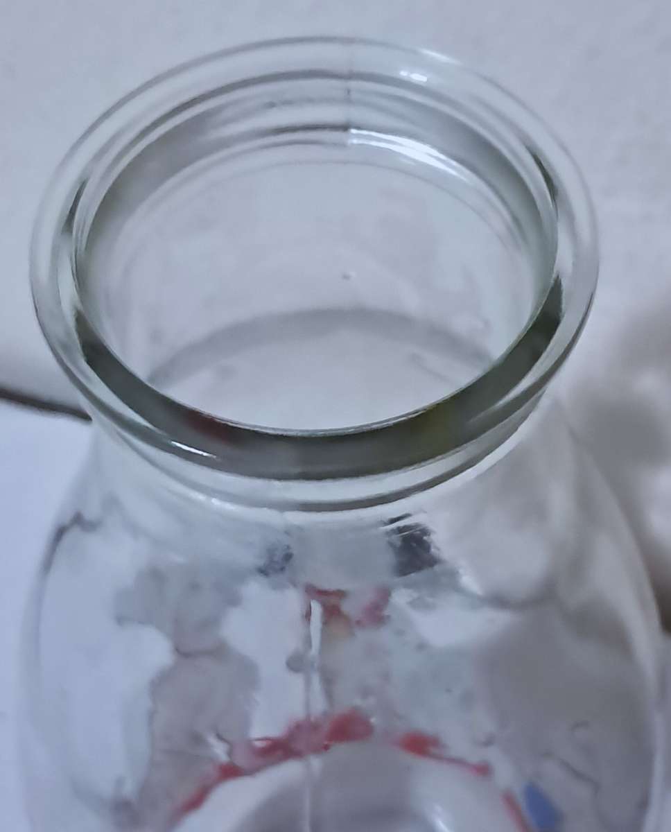 Collectible, Vintage Disney 101 Dalmatians Milk Bottle made in France