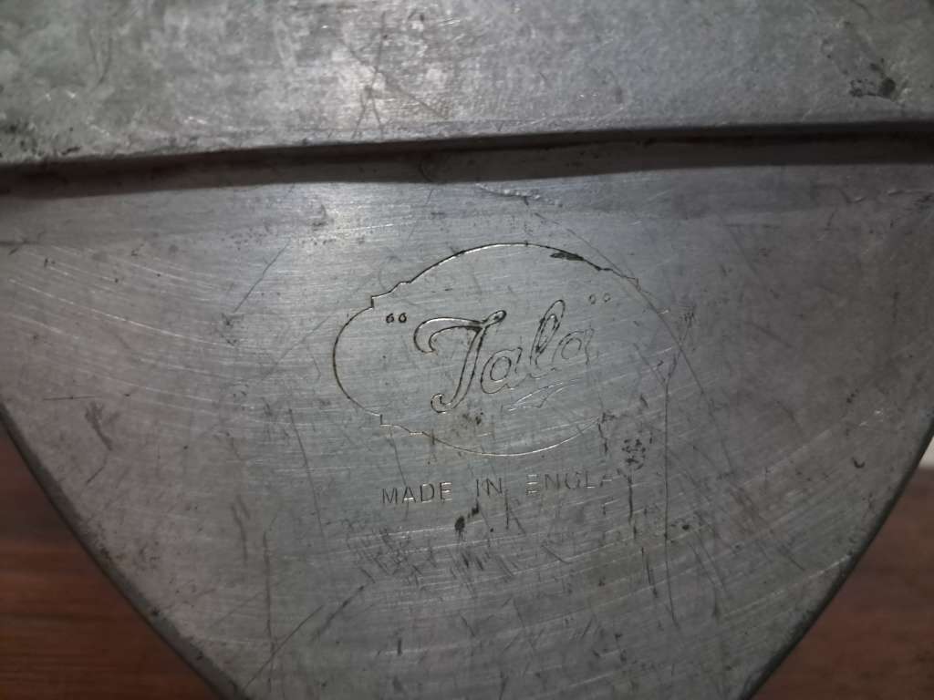 Antique Heavy-duty Steel Potato Ricer branded Tale, Made in England c1900