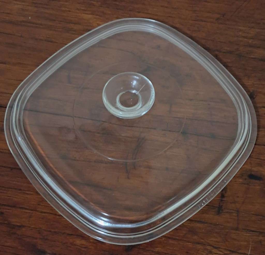 Vintage Blue Cornflower 2 Liter Corning Ware Dish A-2-B with Lid c1970