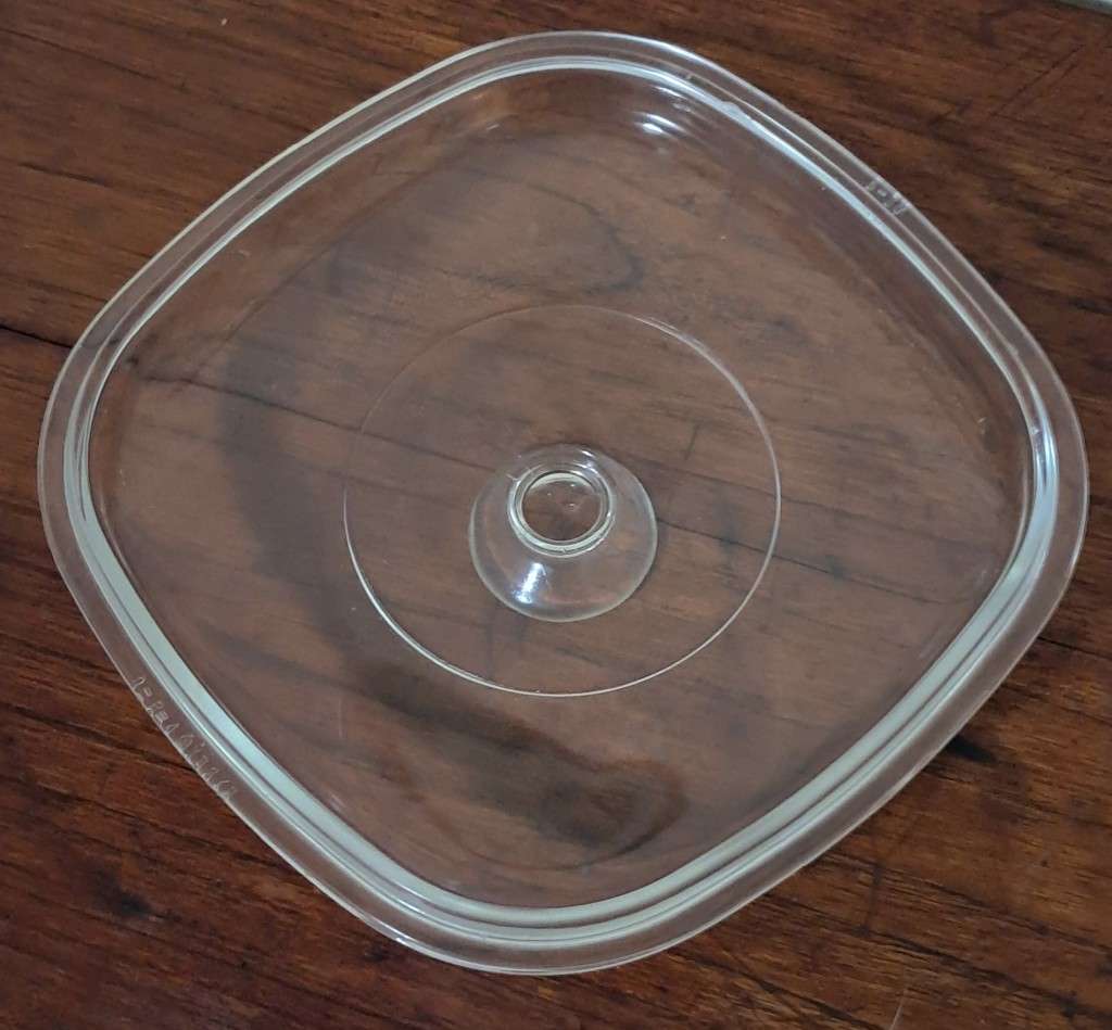 Vintage Blue Cornflower 2 Liter Corning Ware Dish A-2-B with Lid c1970