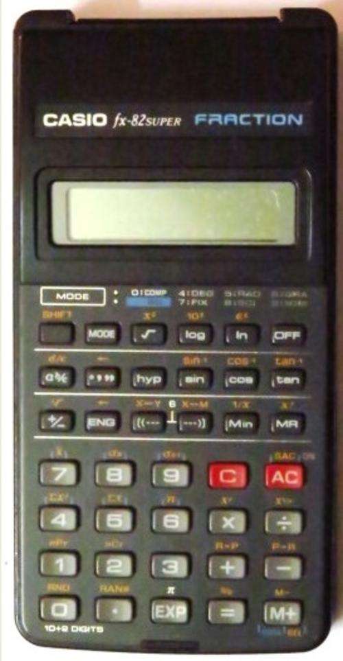 Casio fx-82 Super Fraction Scientific Calculator