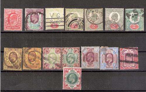 KEVII SELECTION VFU STAMPS