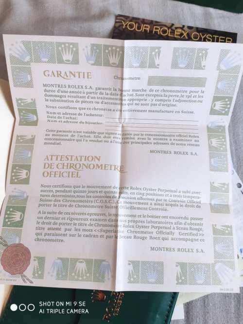 Men's designer watch