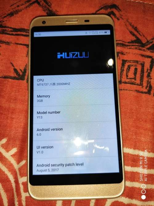 Huizuu Y13 Dual Sim Smart Phone