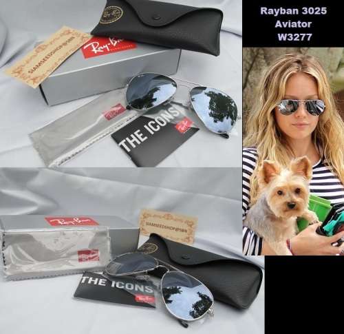 RayBan Aviator RB3025 Flash Lens