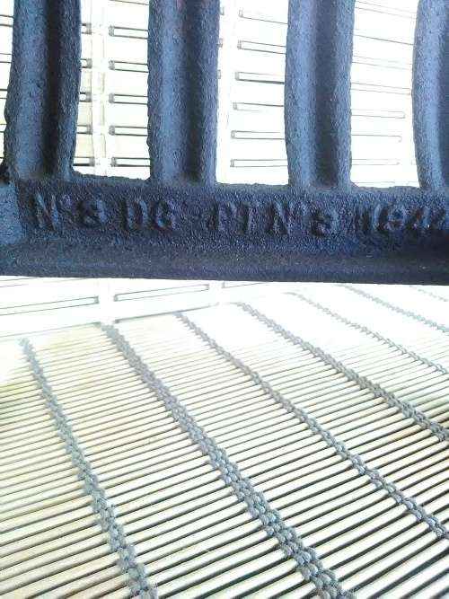 CASTIRON FIRE GRATE 1914 TIME PERIOD IN IMACULATE CONDITION.
