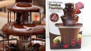 MINI CHOCOLATE FONDUE FOUNTAIN