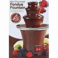 MINI CHOCOLATE FONDUE FOUNTAIN