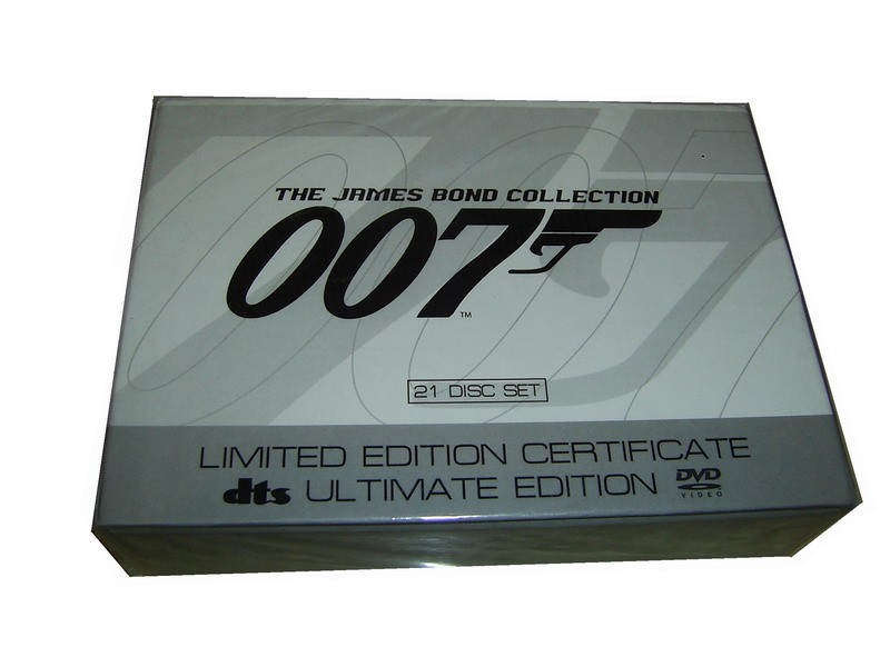 JAMES BOND 007 : THE ULTIMATE 21 DVD BOXSET COLLECTION* * BRAND NEW  * * NEXT DAY SHIPPING !