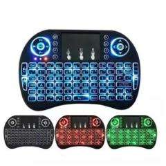 Wireless  RGB Backlit 2.4GHz Touchpad Keyboard Air Mouse