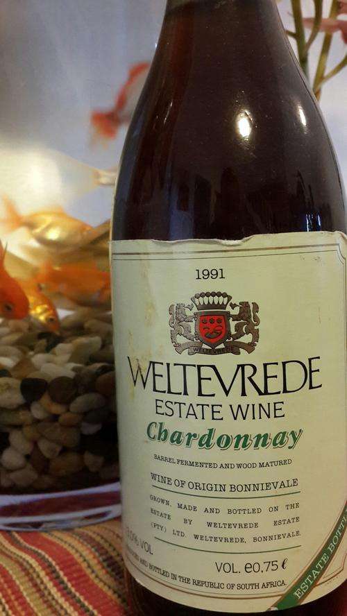 ***WELTEVREDE 1991 CHARDONNAY - SOLD AT THE NEDERBURG AUCTION***