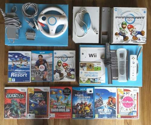 Wii KILLER PACKAGE + 10 GAMES