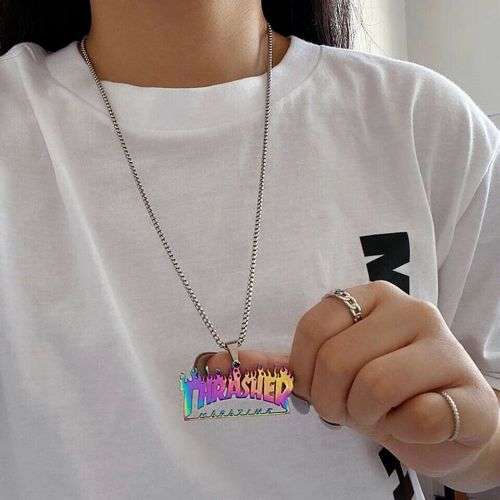 Thrasher HipHop Fashion Street Pendant