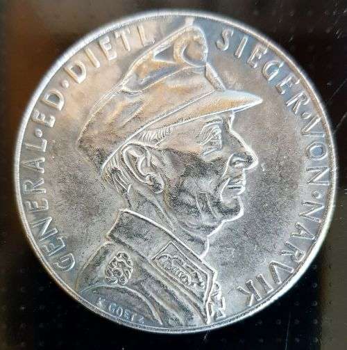 General Ed Dietl Sieger von Narvik 10.06.1940 2. World War WW2