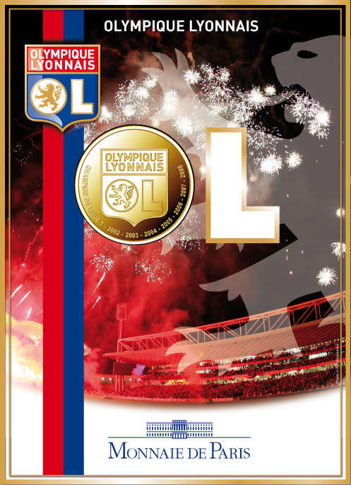 ORIGINAL SEALED - 1,5 euros Olympique Lyonnais 2009