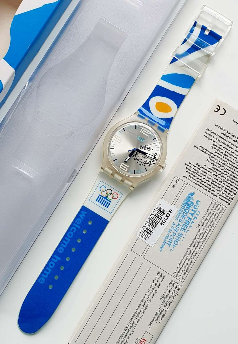 2004 VINTAGE XL SWATCH - ATHENS OLYMPIC GAMES - TOP NOTCH CONDITION!!