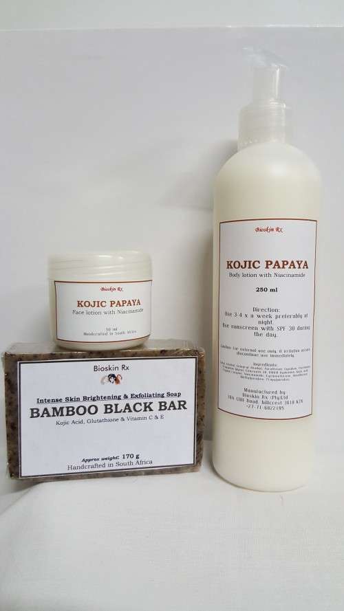 KOJIC PAPAYA LOTION set + KOJIC soap