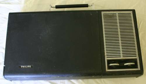 VINTAGE 70`S PHILIPS PORTABLE RECORD PLAYER