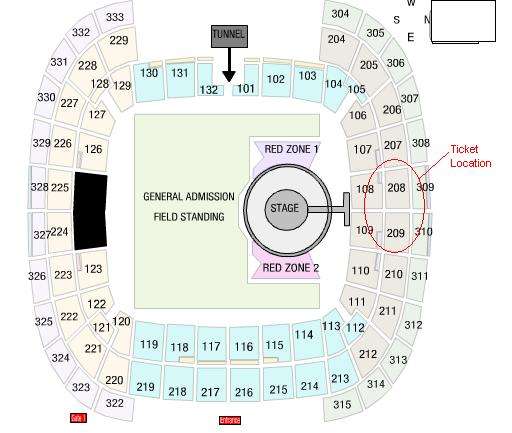 U2 Cape Town - Greenpoint Stadium Tickets