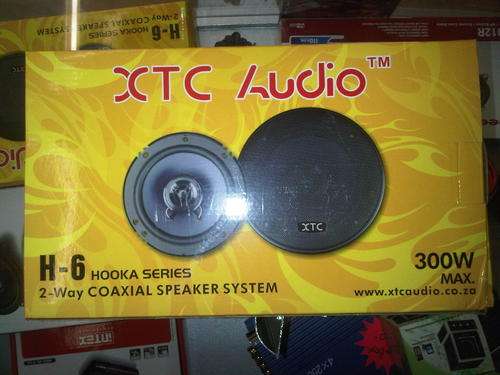 XTC 6" 2 WAY MID RANGE SPEAKERS 300W