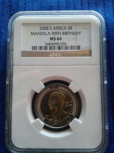 Mandela 90TH B/DAY MS 66 X 24 coins  NGC Graded BID PER COIN