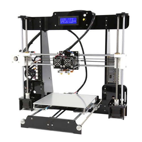 Anet A8 M DIY 3D Printer Kit - Dual Nozzles, Online & Offline Printing, 40-120mm/s Print Speed, High