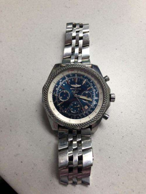 Breitling for Bentley Motors A25362 Chronograph - 48mm, Bronze Dial, Stainless Steel, Box & Papers