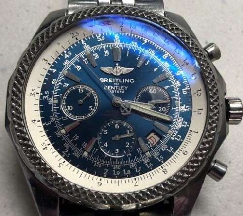 Breitling for Bentley Motors A25362 Chronograph - 48mm, Bronze Dial, Stainless Steel, Box & Papers