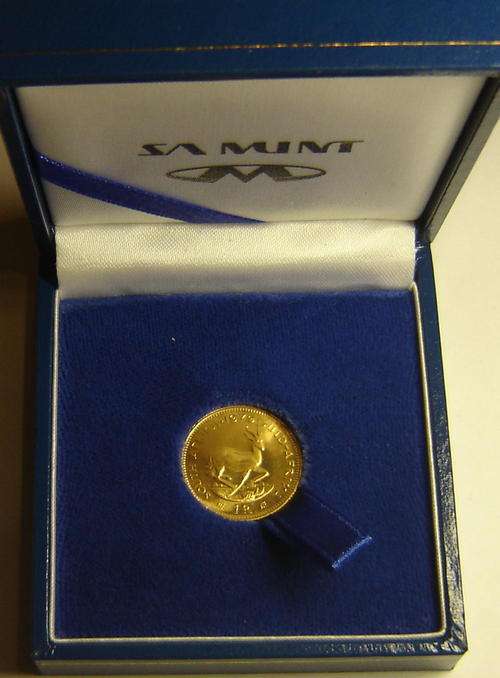 1979 PROOF GOLD ONE RAND .!!!!