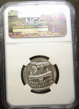 RARE PRESIDENTIAL INAUGURATION PROOF 68 CAMEO .